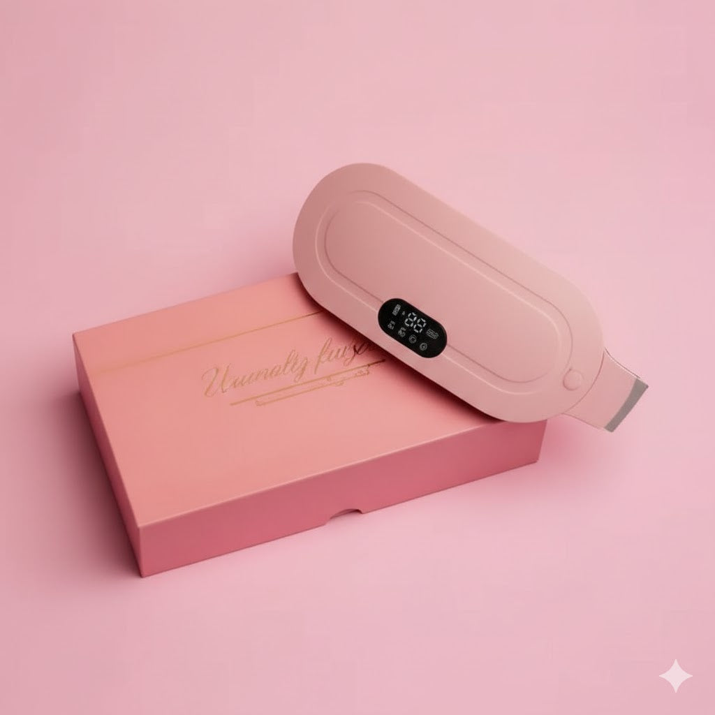 Period Cramp Relief Belt | Heating Pad With Massager